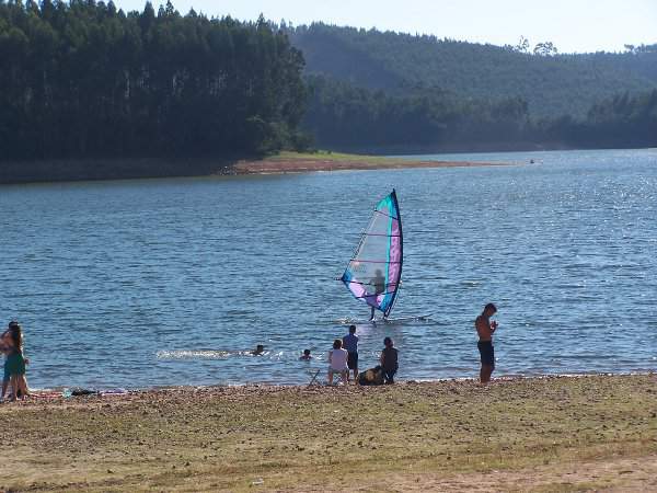 Windsurfing at Senhora da Ribeira
